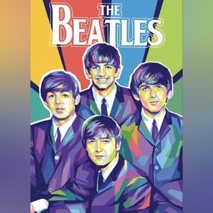 The Beatles DIY 5D Full Round Drill Diamond Painting